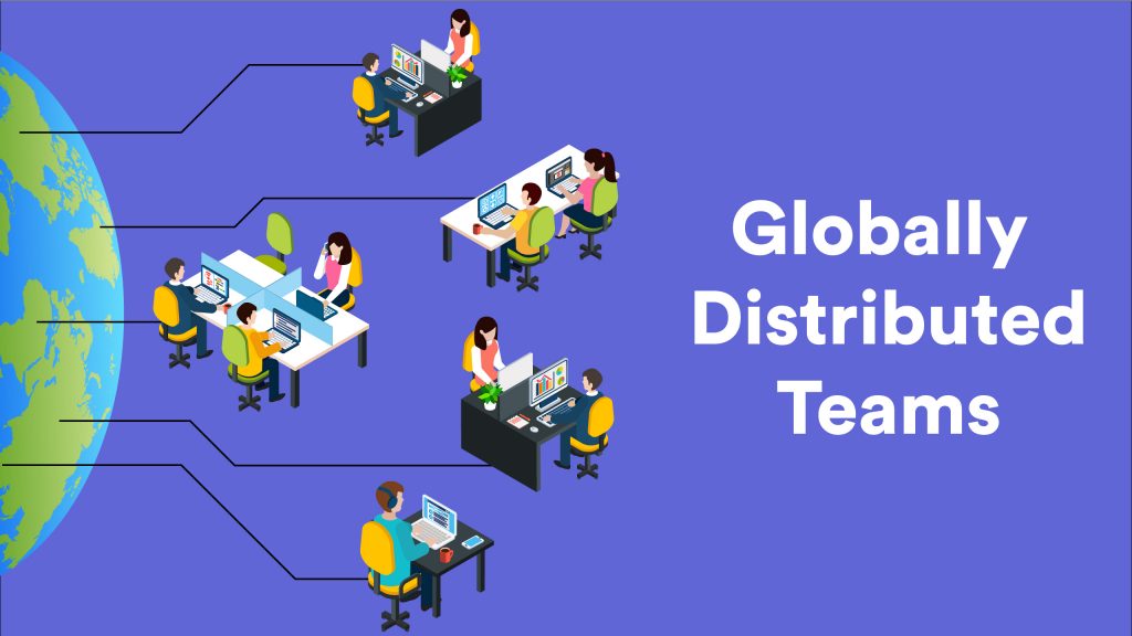 Global remote work and distributed teams